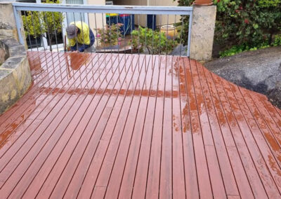 Professional residential fence construction by Chatswood Carpentry